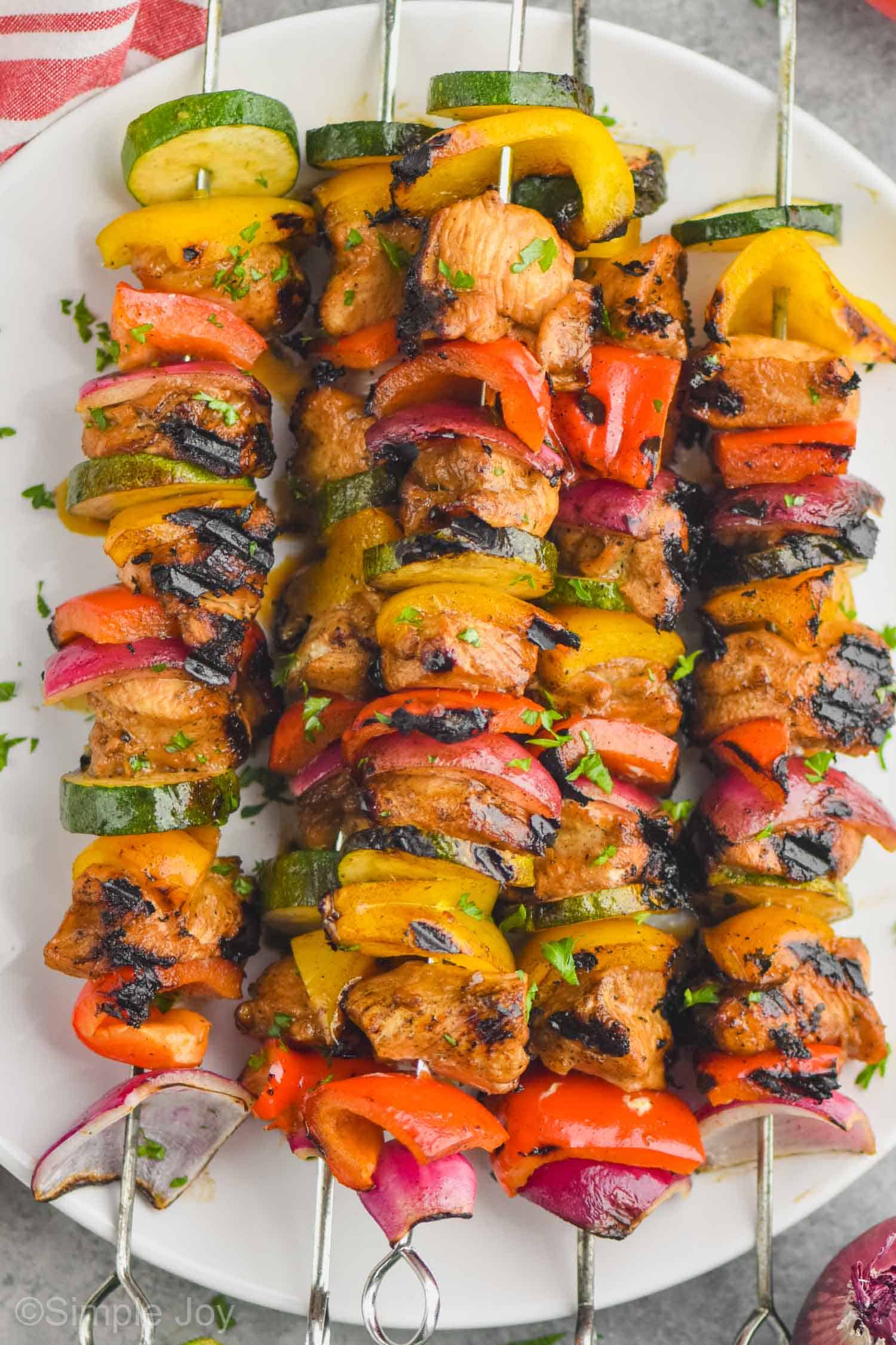 Chicken Kabobs - Simple Joy