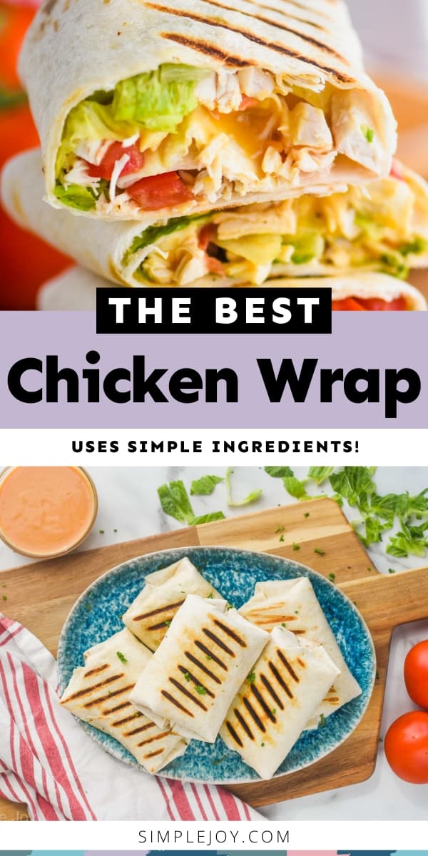 Chicken Wrap - Simple Joy
