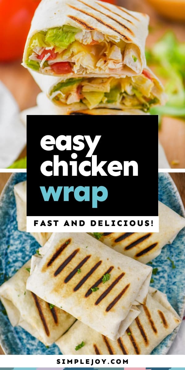 Chicken Wrap - Simple Joy