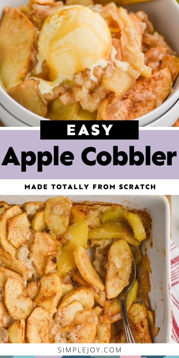 Apple Cobbler - Simple Joy