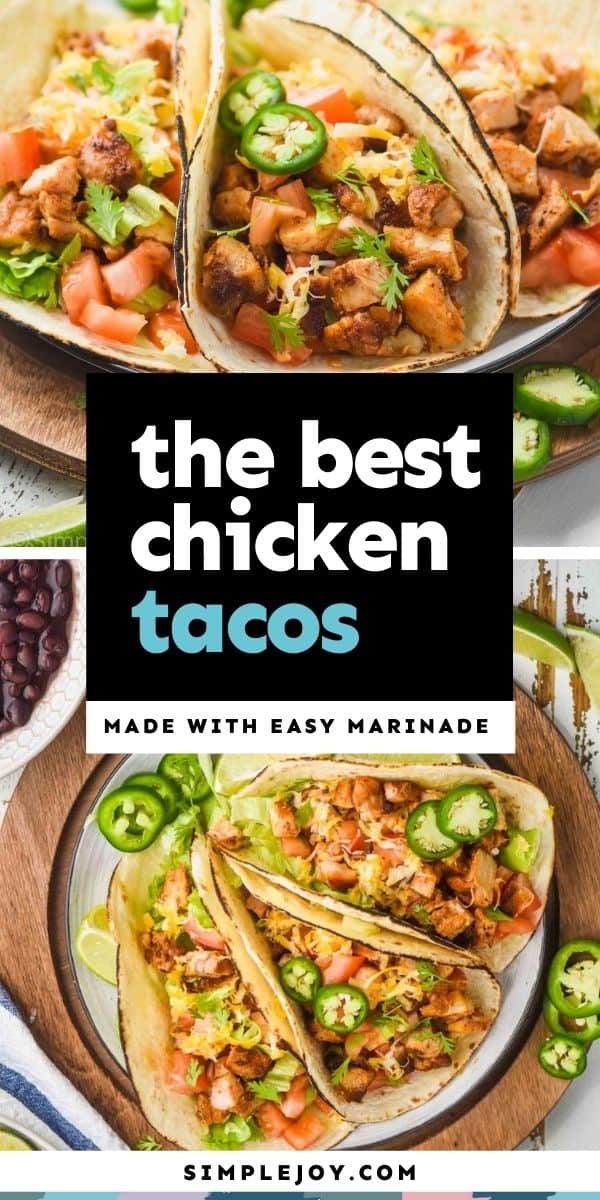 Chicken Tacos - Simple Joy