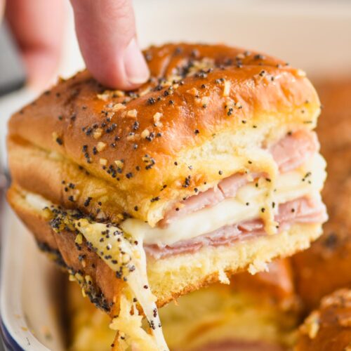 Ham And Cheese Sliders Simple Joy