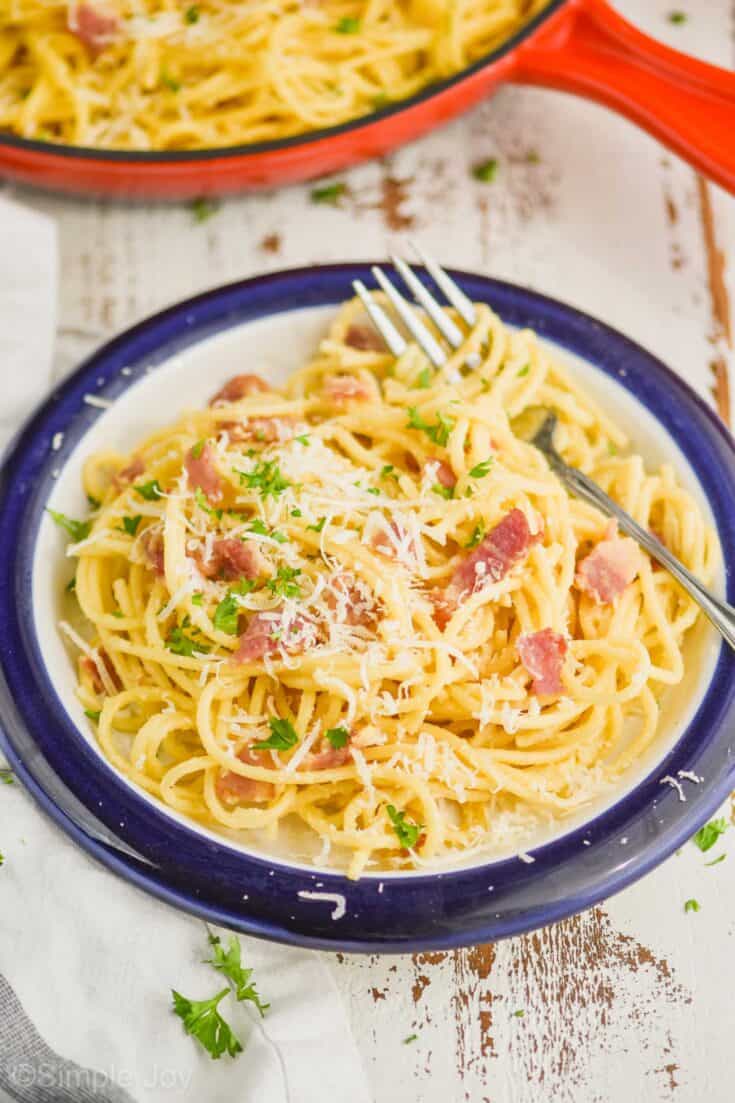 Pasta Carbonara - Simple Joy