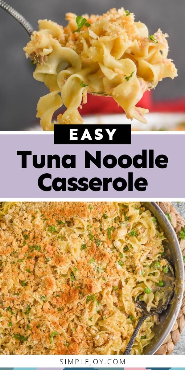 Skillet Tuna Noodle Casserole Simple Joy