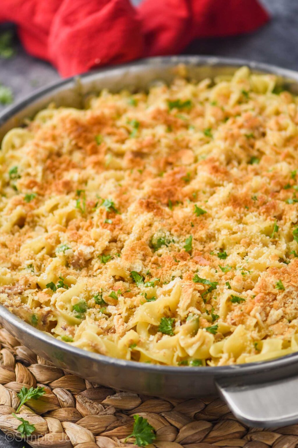 Skillet Tuna Noodle Casserole Simple Joy