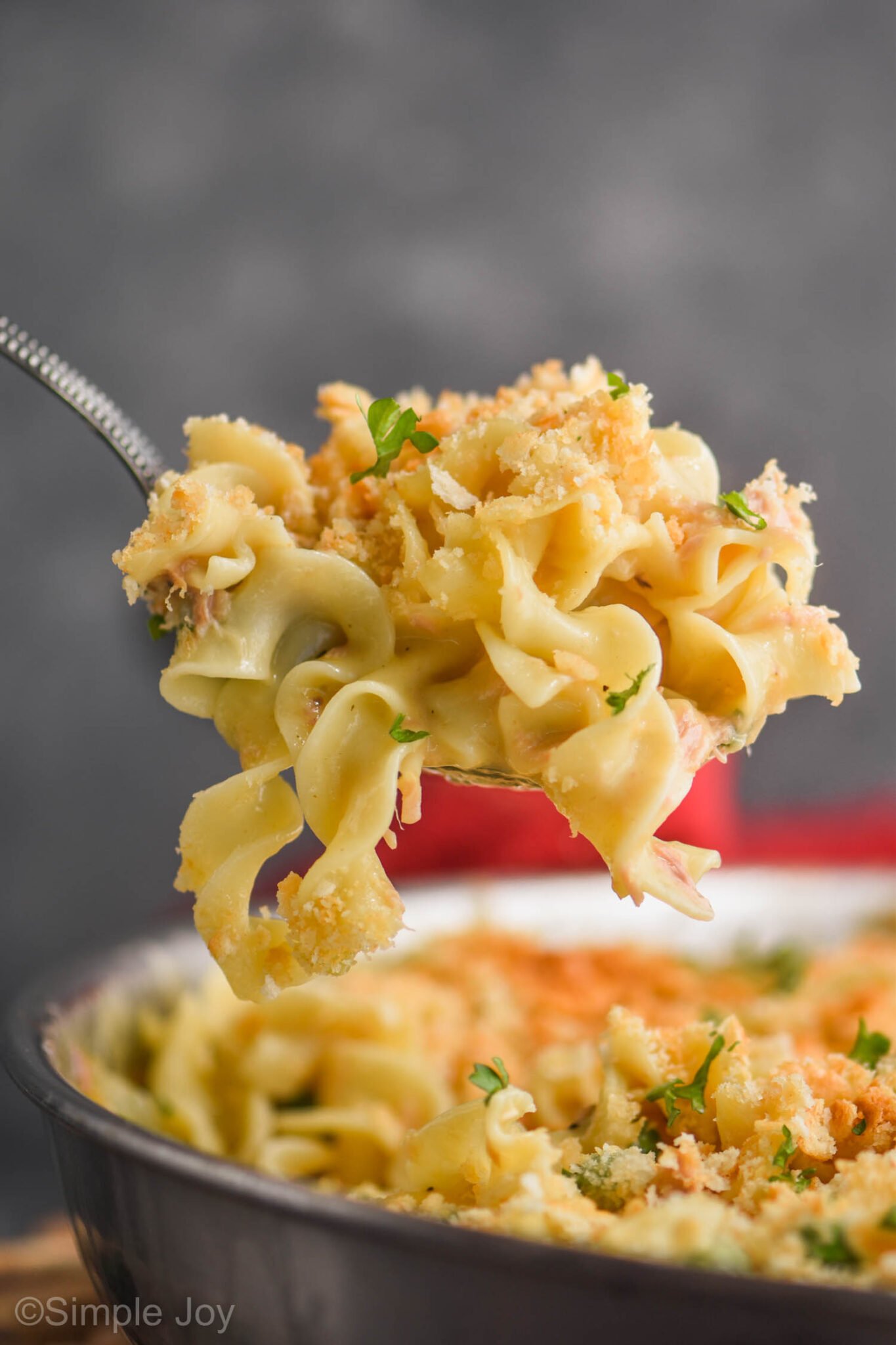 Skillet Tuna Noodle Casserole - Simple Joy