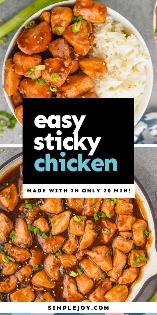 Sticky Chicken - Simple Joy