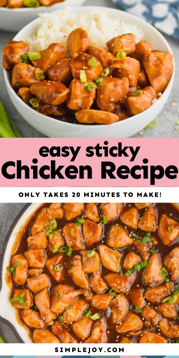 Sticky Chicken - Simple Joy