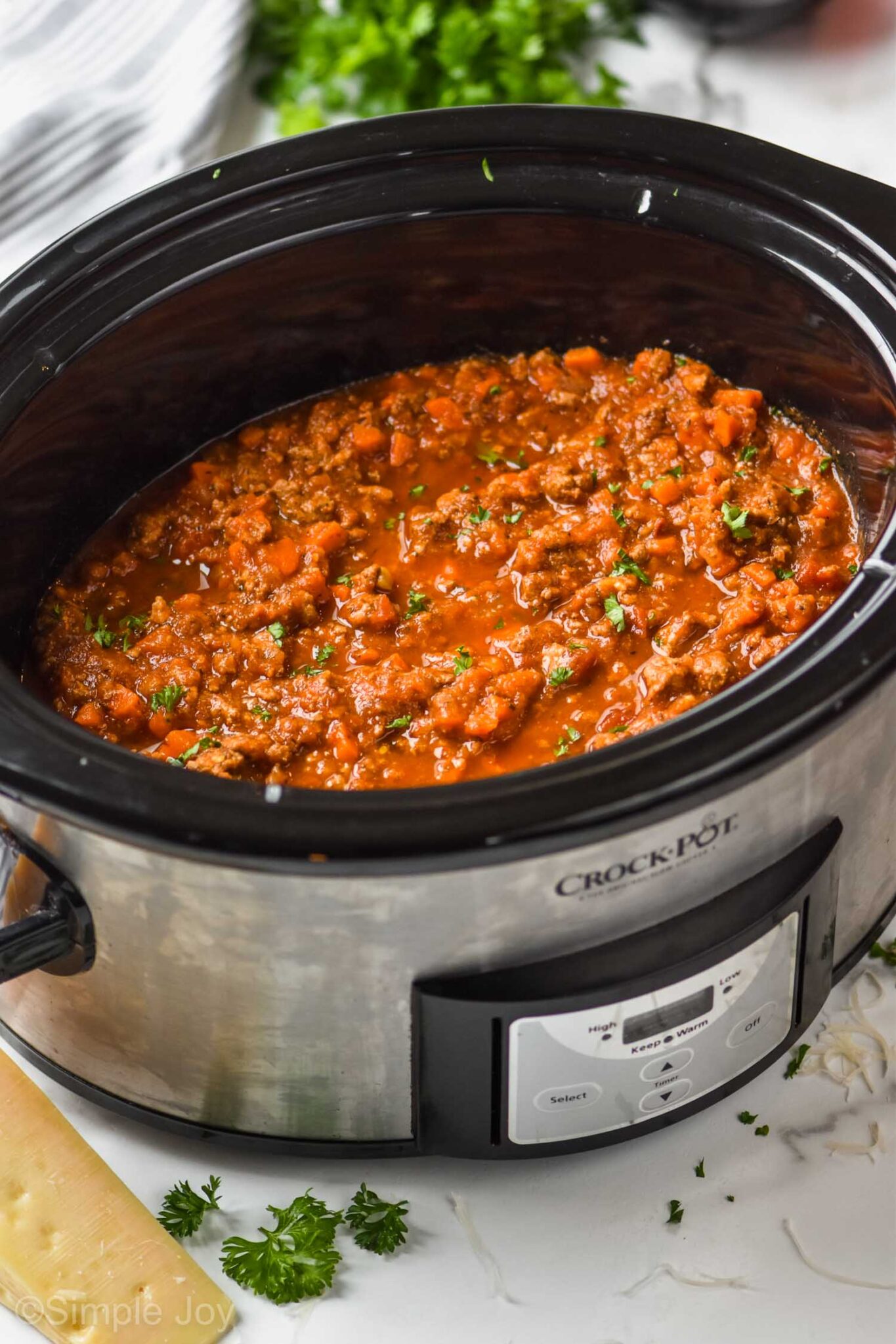 Turkey Bolognese - Simple Joy