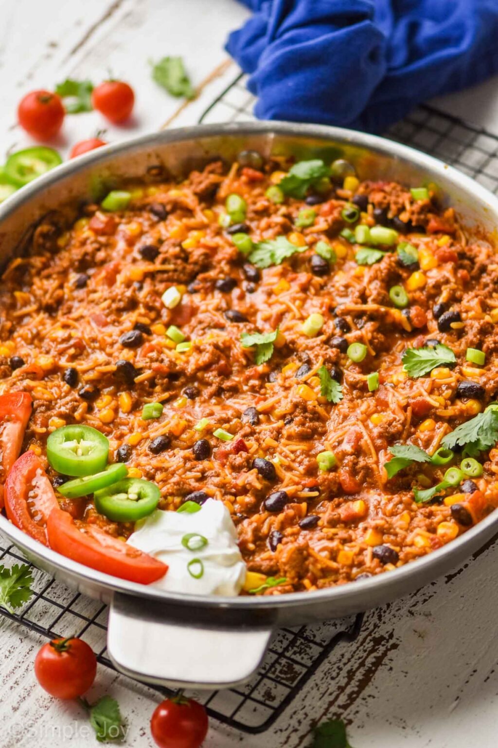 Skillet Taco Casserole - Simple Joy