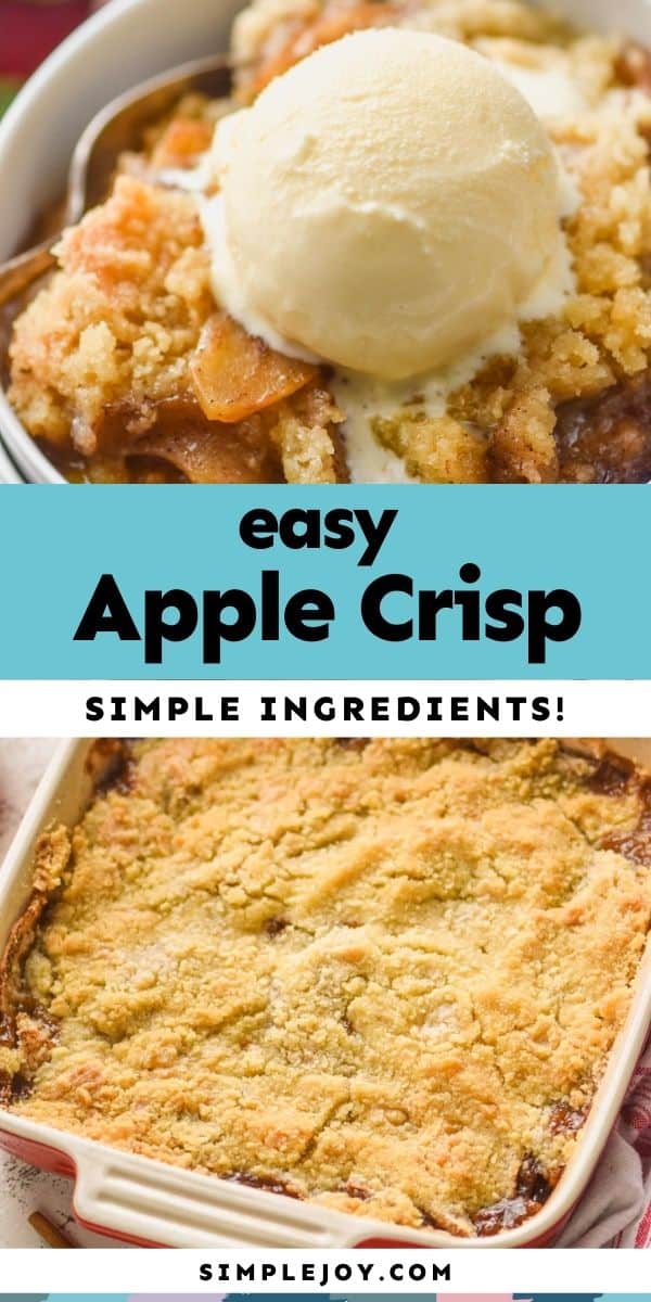 Easy Apple Crisp Recipe - Simple Joy