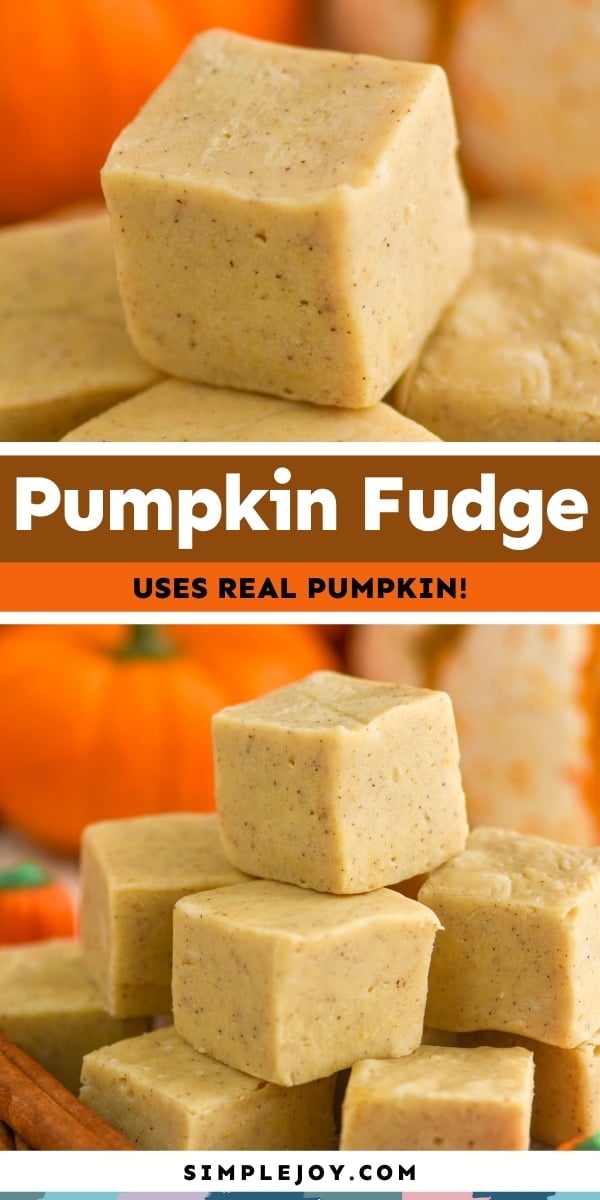 Pumpkin Fudge - Simple Joy