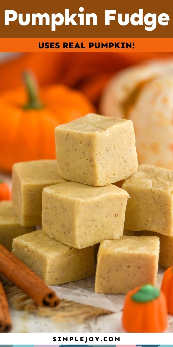 Pumpkin Fudge - Simple Joy