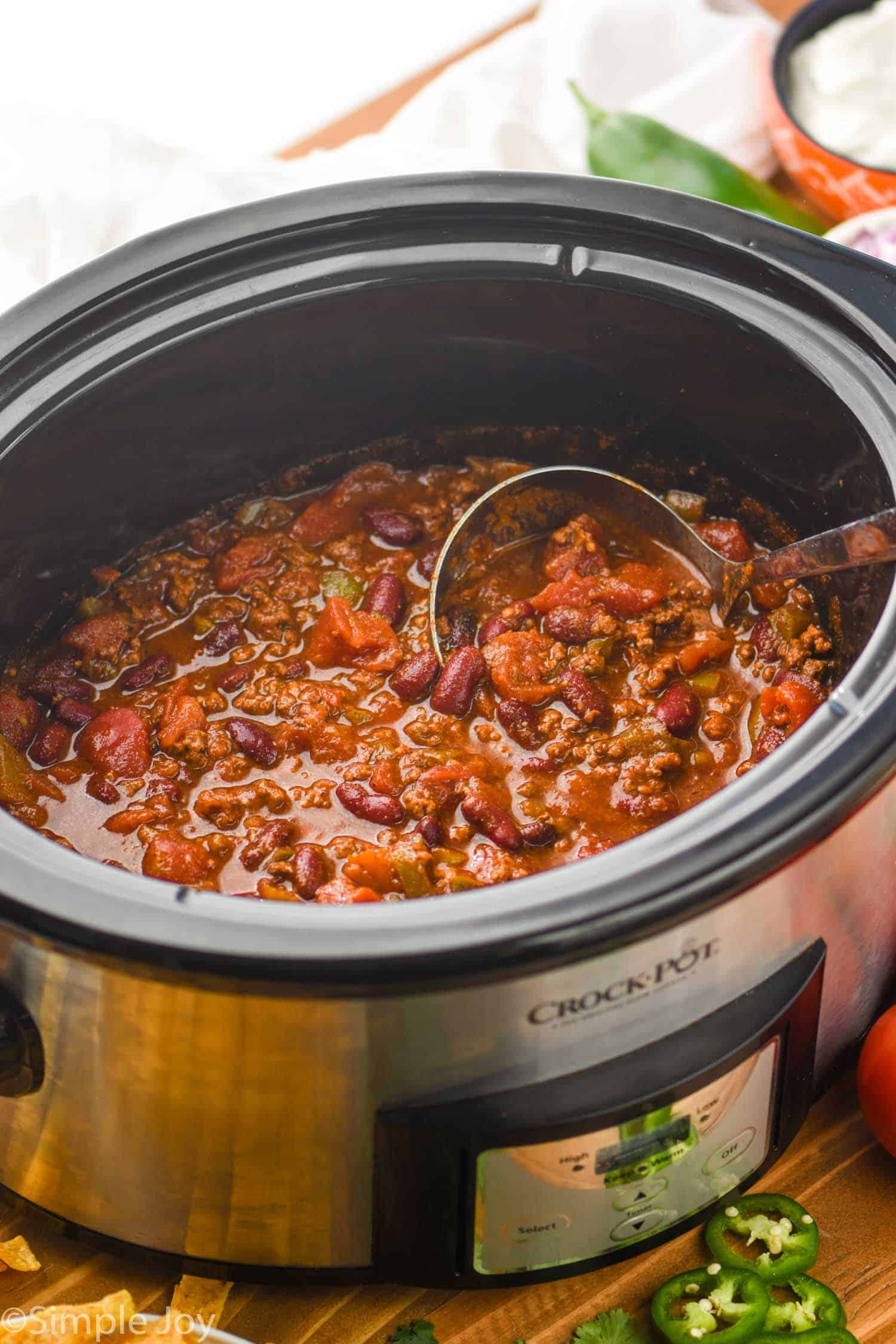 Crockpot Chili Recipe