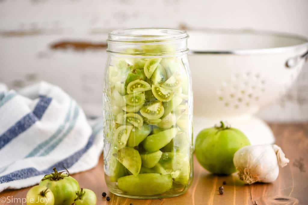 Pickled Green Tomatoes: Don't Knock It 'Til You Try It! Fast & Easy!