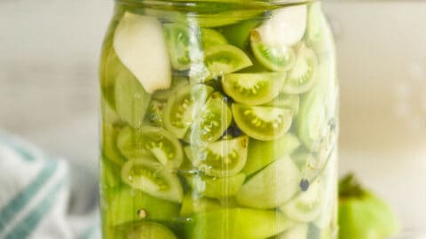 Green Cherry Tomato Refrigerator Pickles — Recipe Fiction