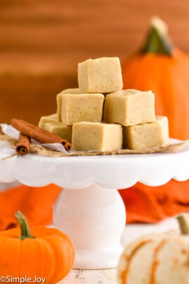 Pumpkin Fudge - Simple Joy