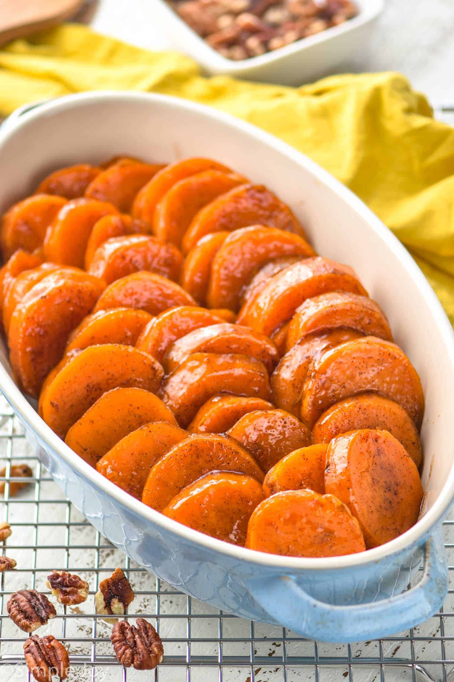 Slow Cooker Sweet Potato Casserole - Baking Beauty