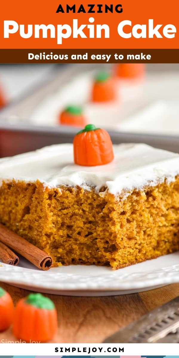Pumpkin Cake - Simple Joy
