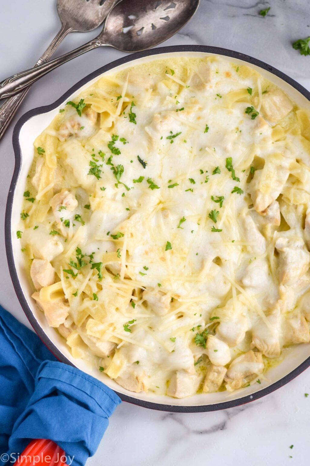 Alfredo Chicken Casserole - Simple Joy