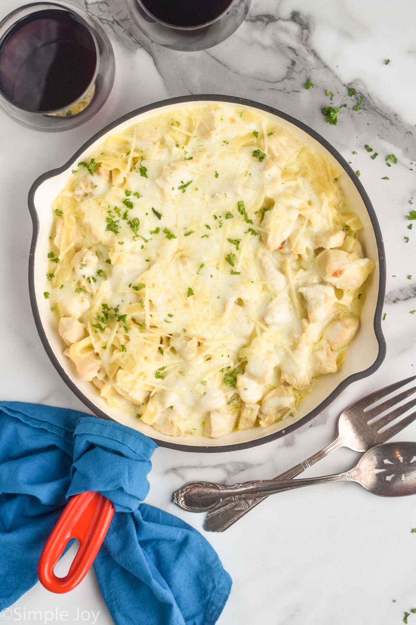 Alfredo Chicken Casserole Simple Joy