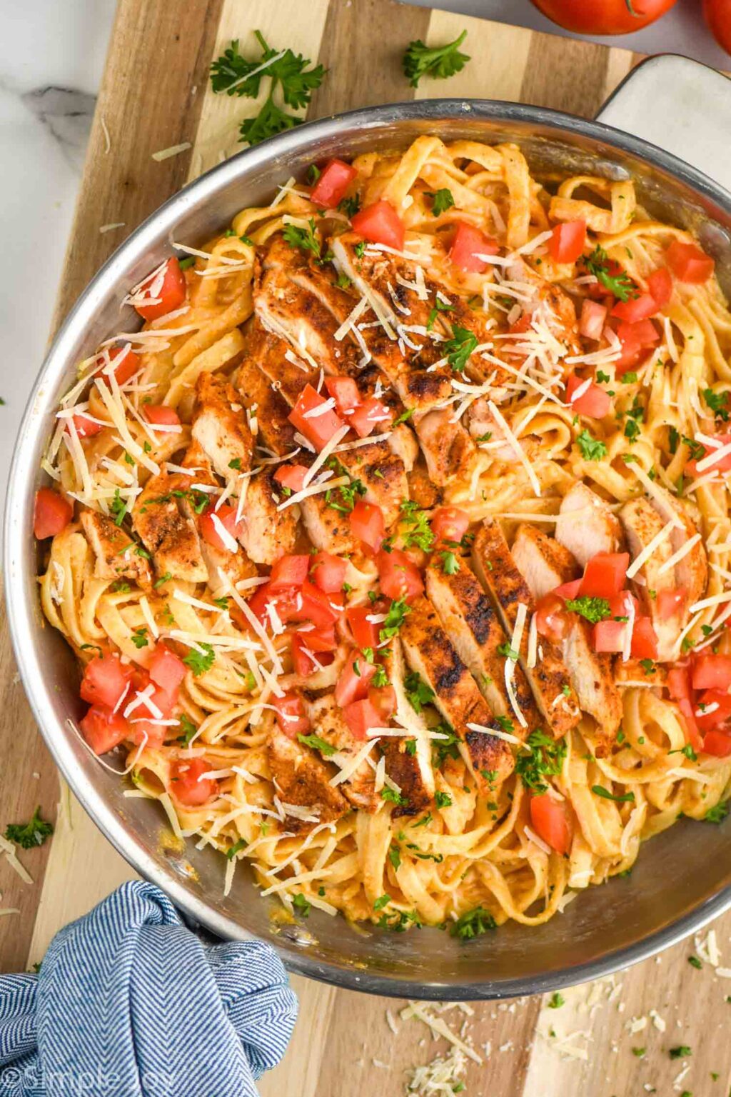 Cajun Chicken Alfredo - Simple Joy