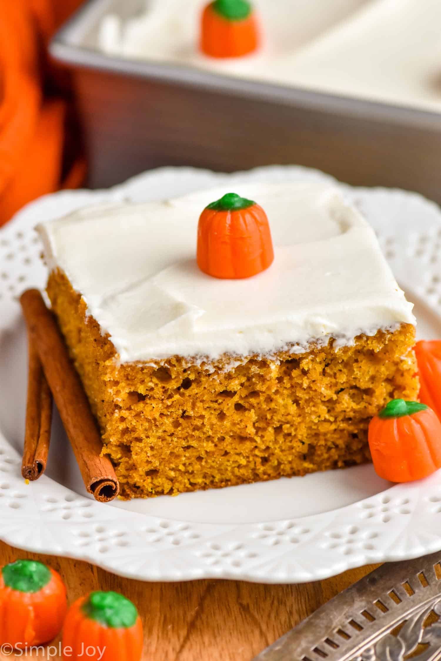 Pumpkin Cake - Simple Joy