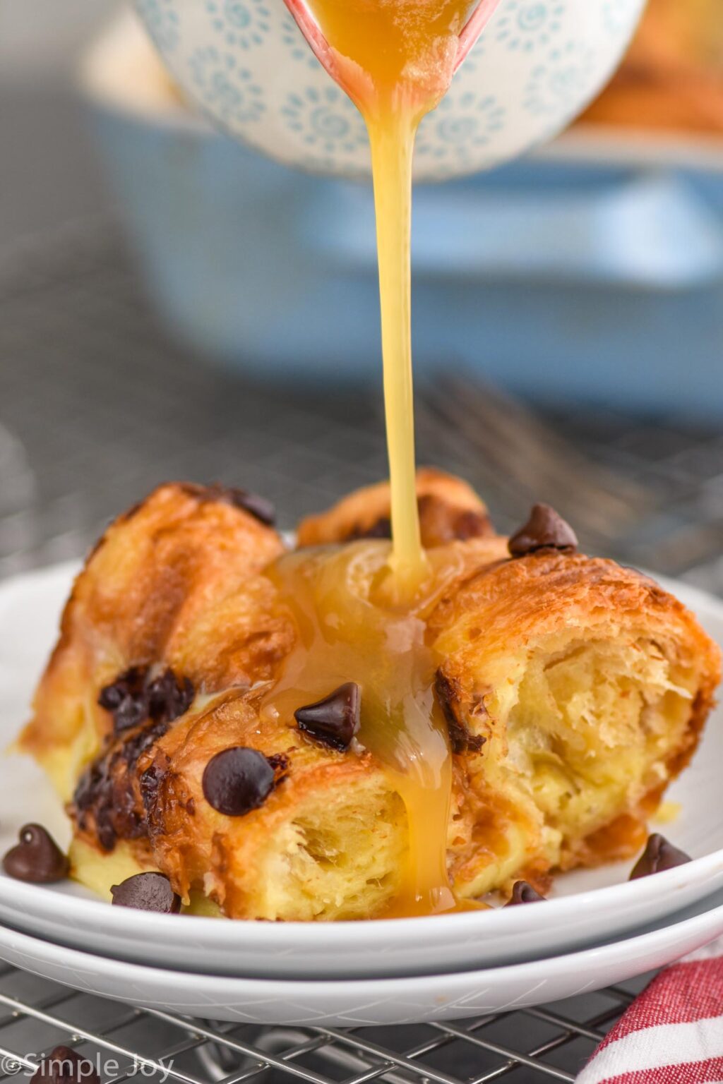 Croissant Bread Pudding | Simple Joy