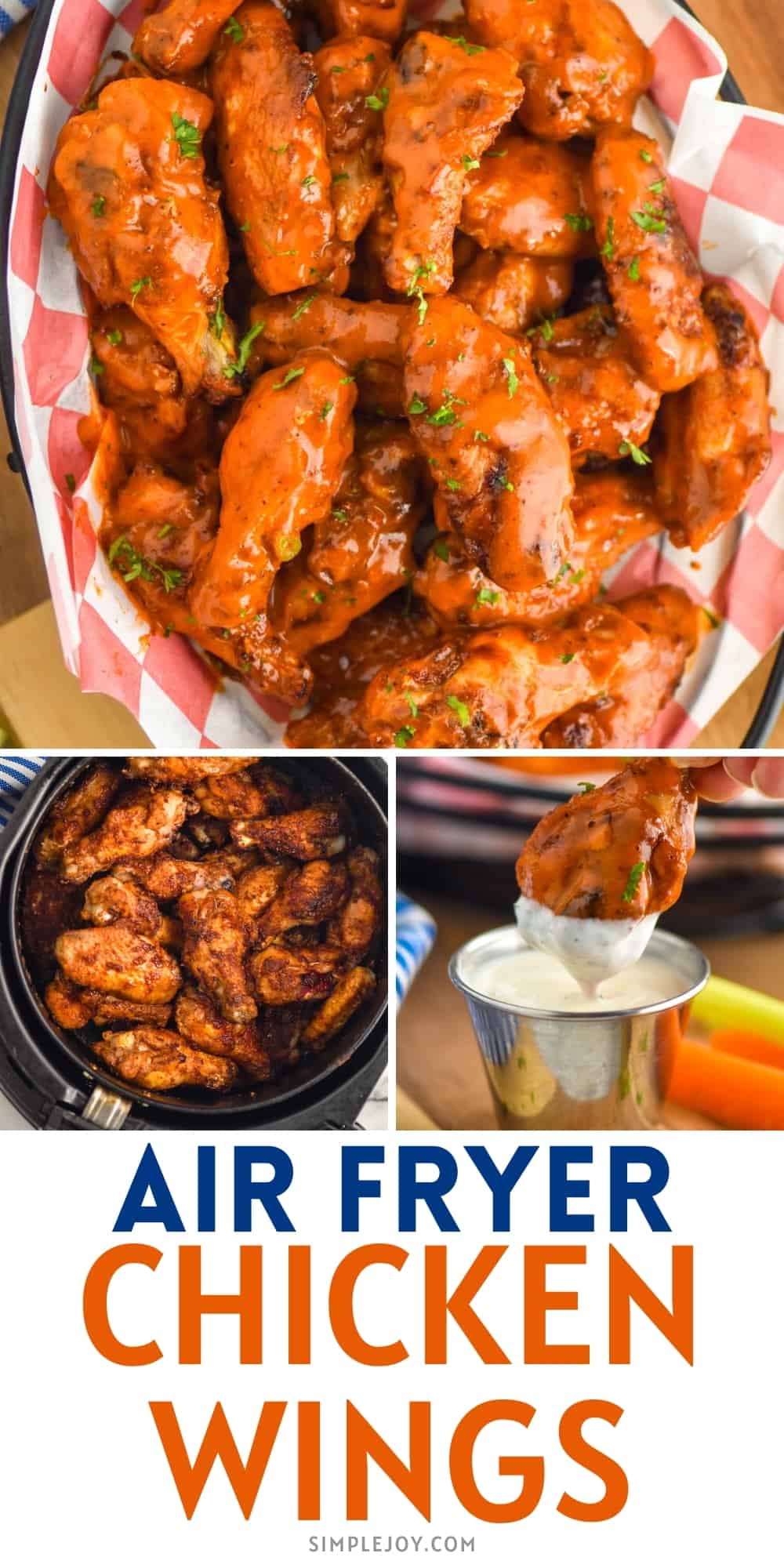 Air Fryer Chicken Wings - Simple Joy
