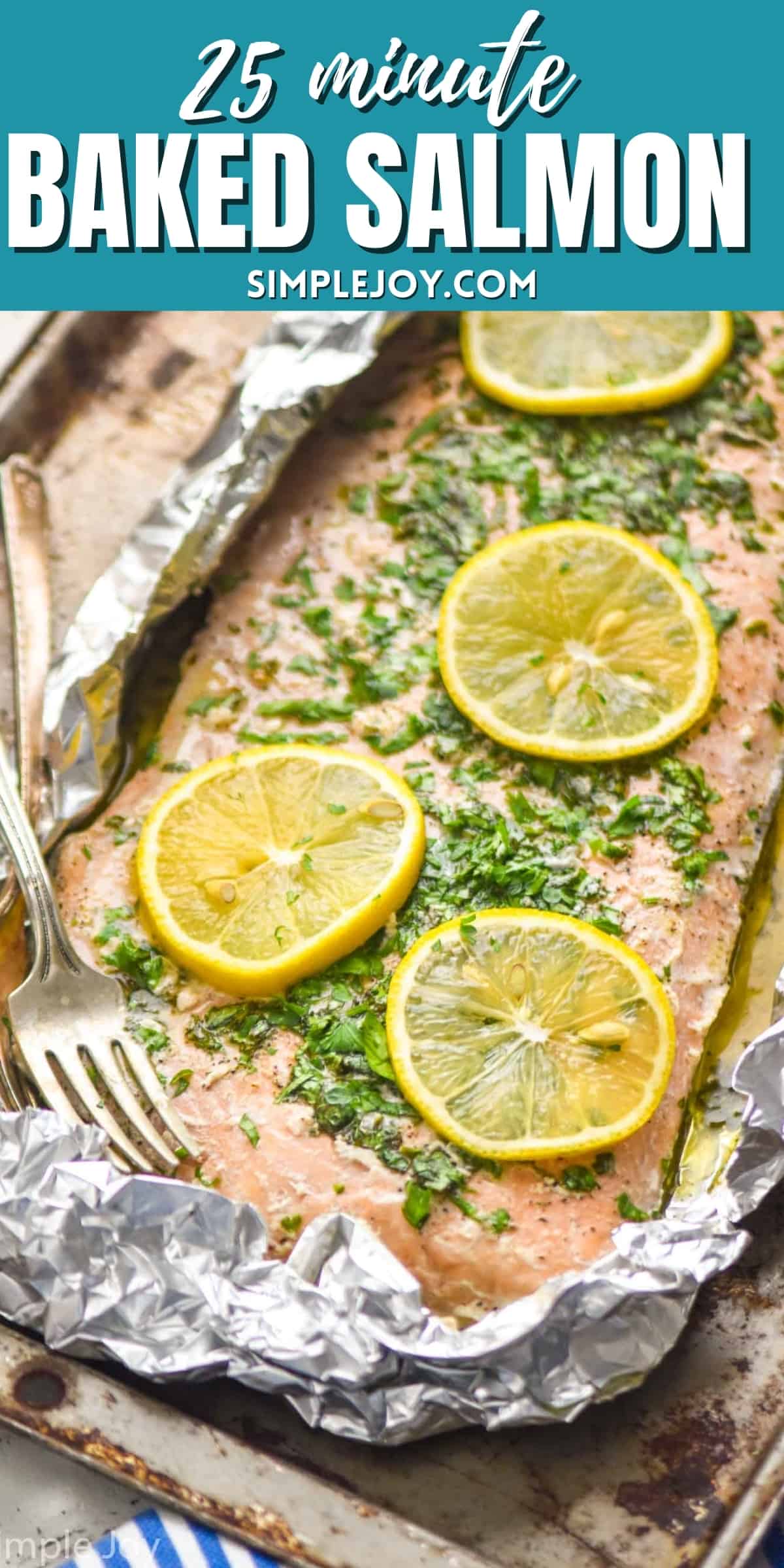 Baked Salmon in Foil - Simple Joy