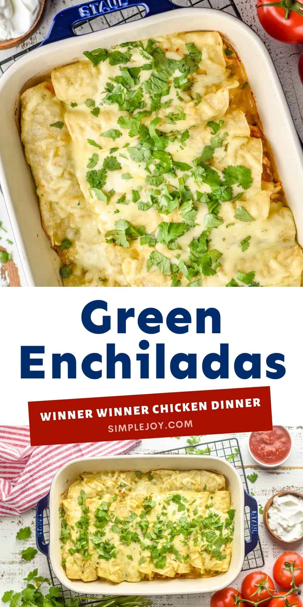 Green Enchiladas - Simple Joy
