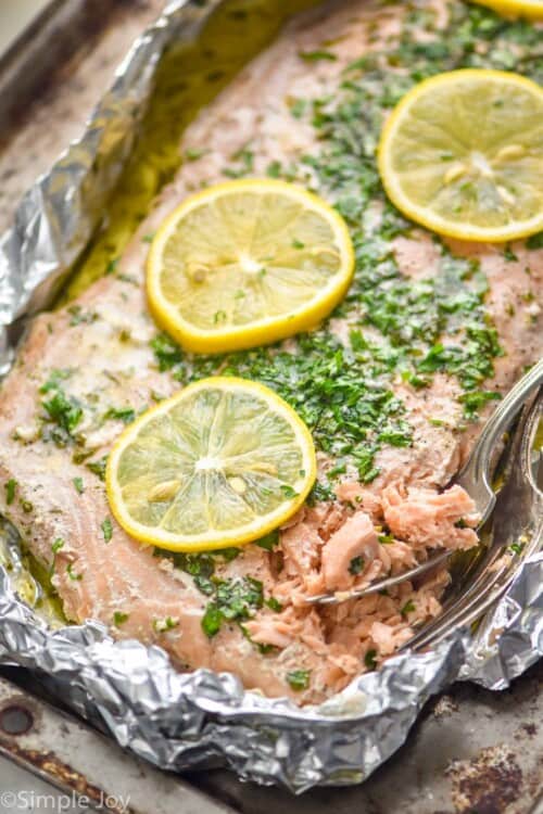 perfectly baked salmon