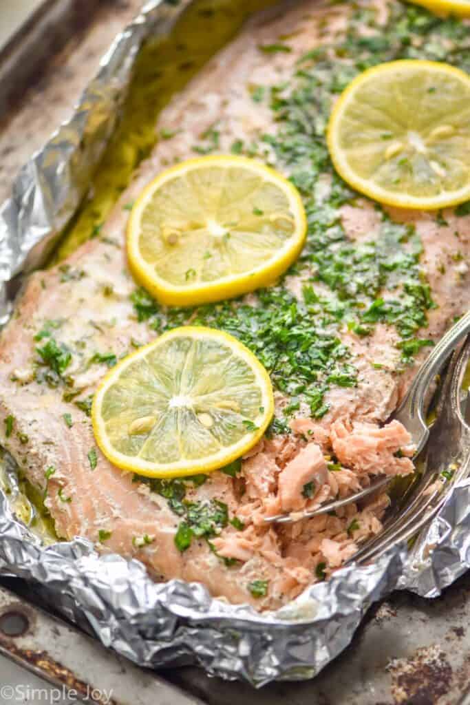 should i wrap my salmon in foil 