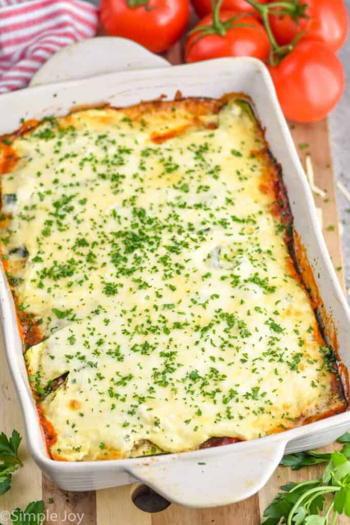 Zucchini Lasagna - Simple Joy