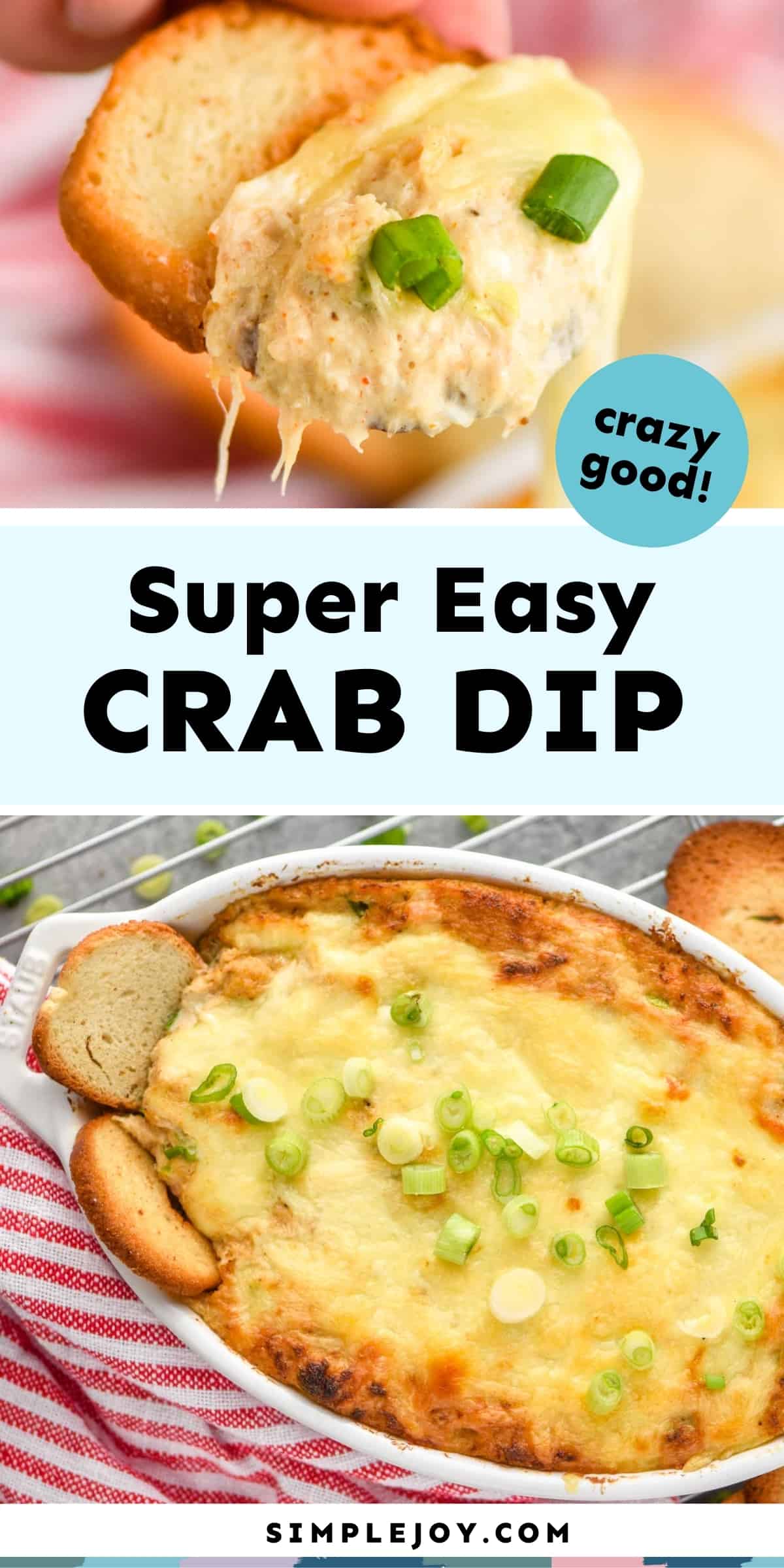 Hot Crab Dip Recipe - Simple Joy