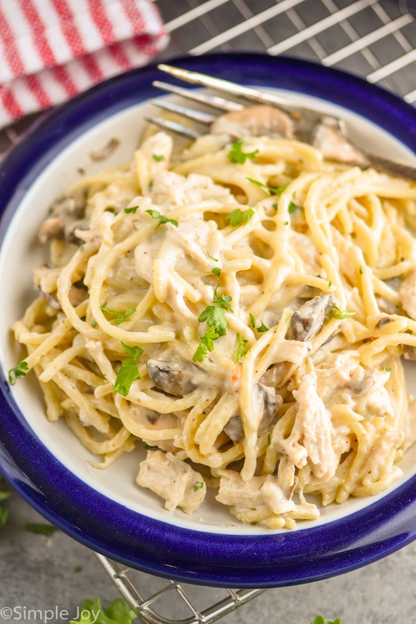 Chicken Tetrazzini - Simple Joy