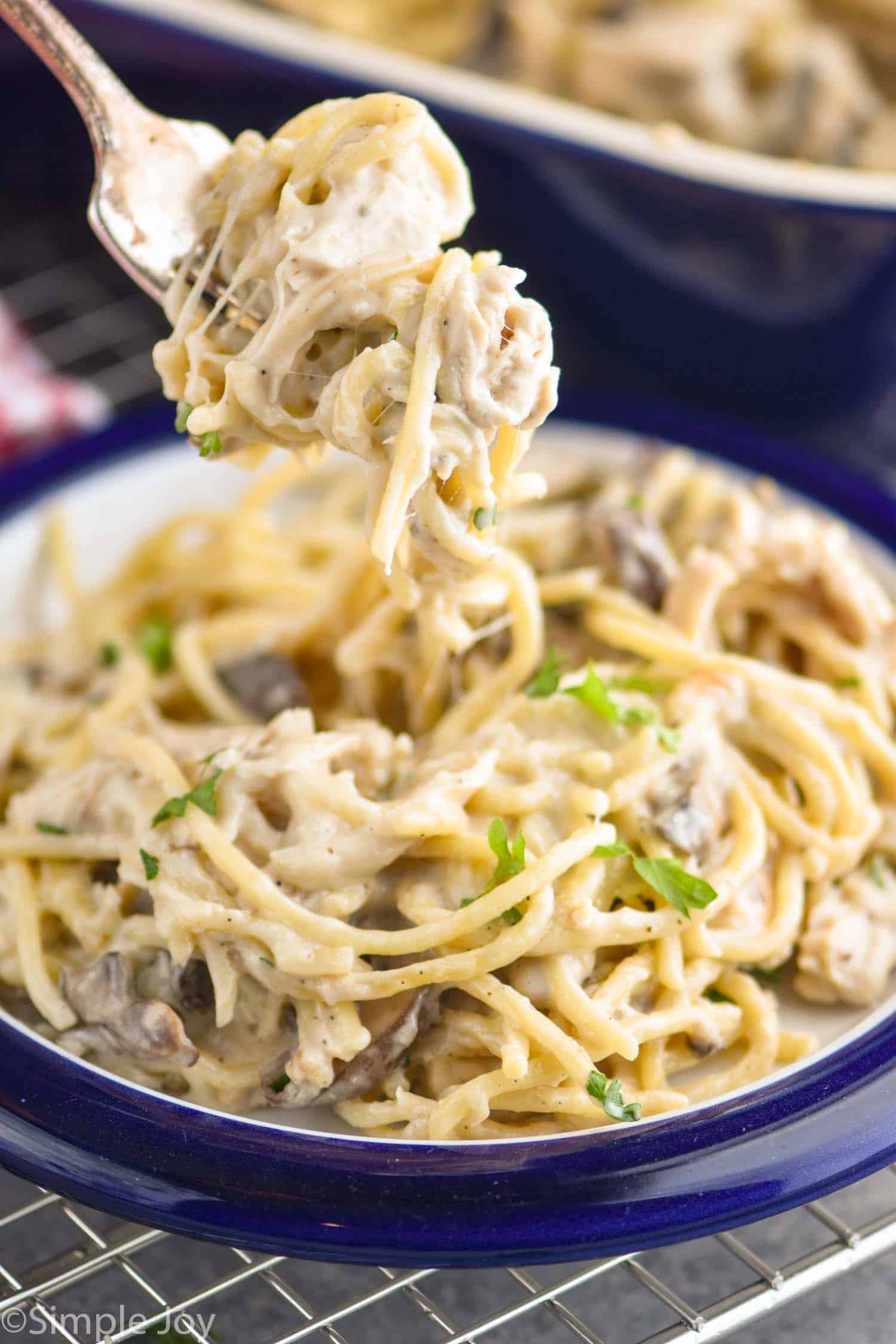 Chicken Tetrazzini Simple Joy