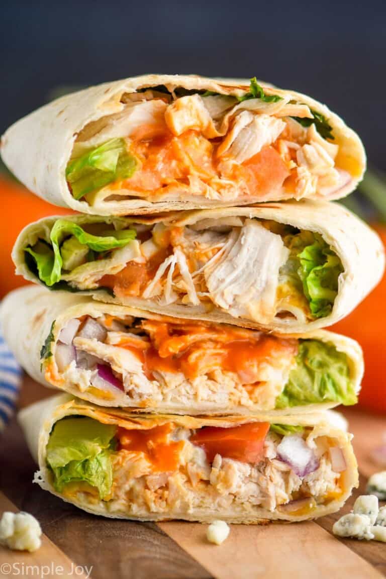 Buffalo Chicken Wrap Simple Joy 0911