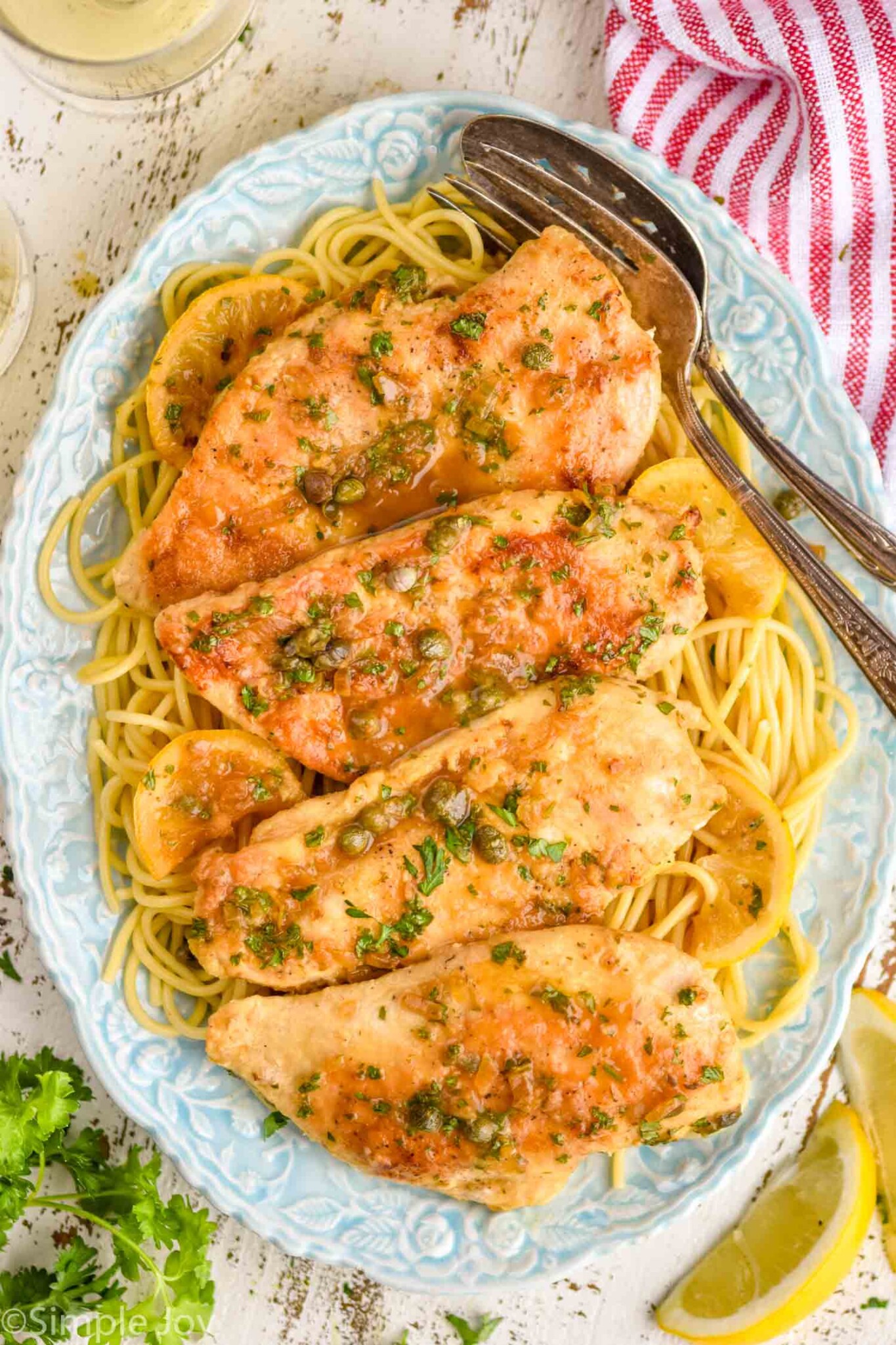 Lemon Chicken Piccata Simple Joy 8335