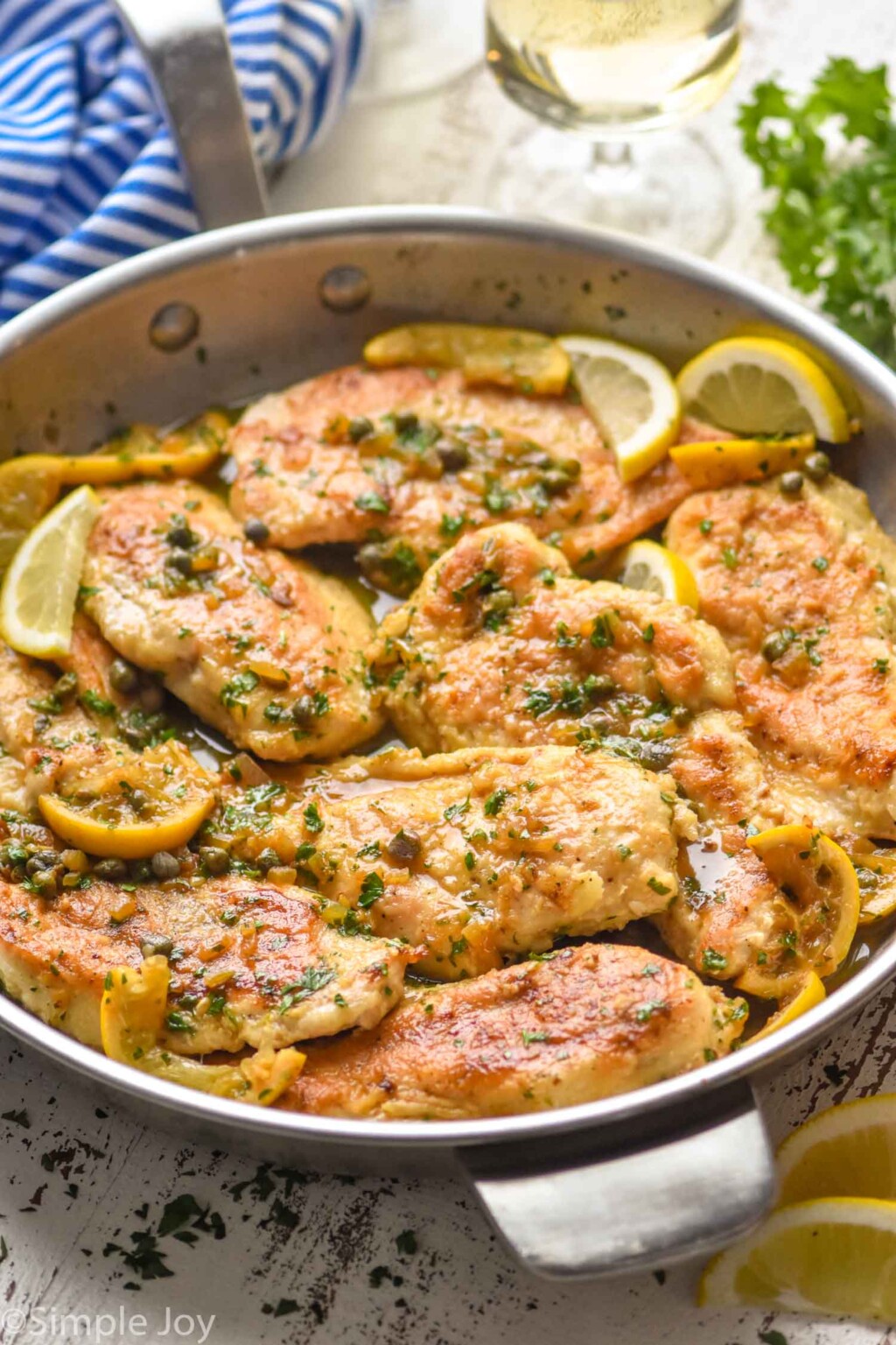 Lemon Chicken Piccata - Simple Joy