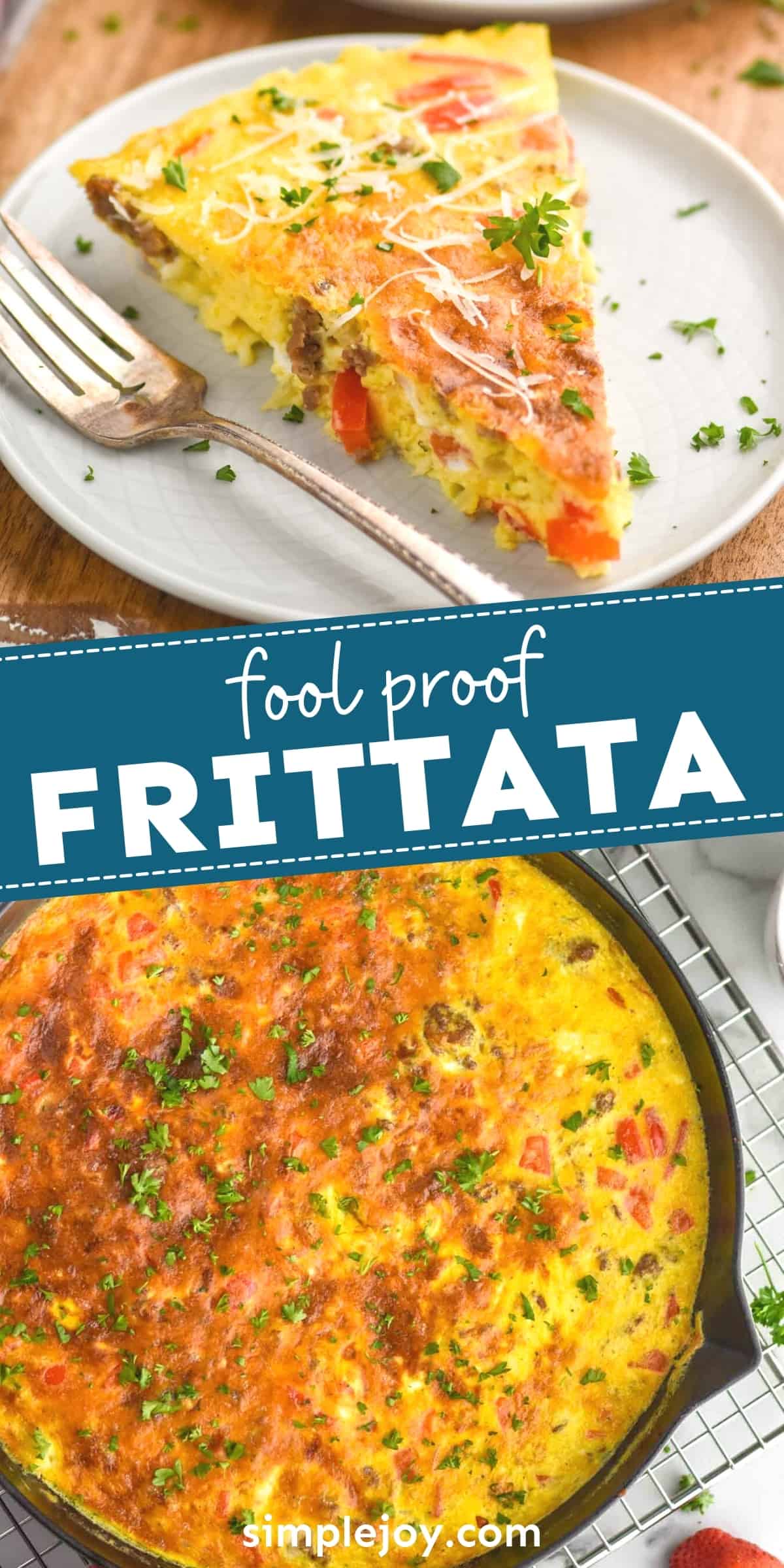 Frittata (Easy to Make!) - Simple Joy