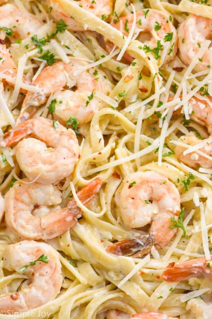 Shrimp Pasta - Simple Joy