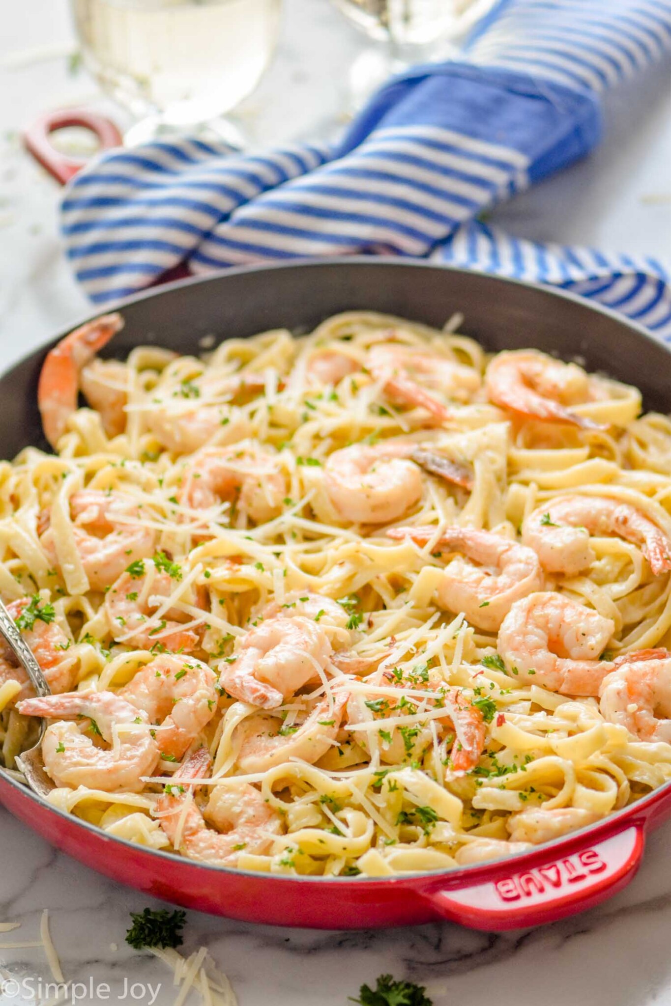 Shrimp Pasta - Simple Joy