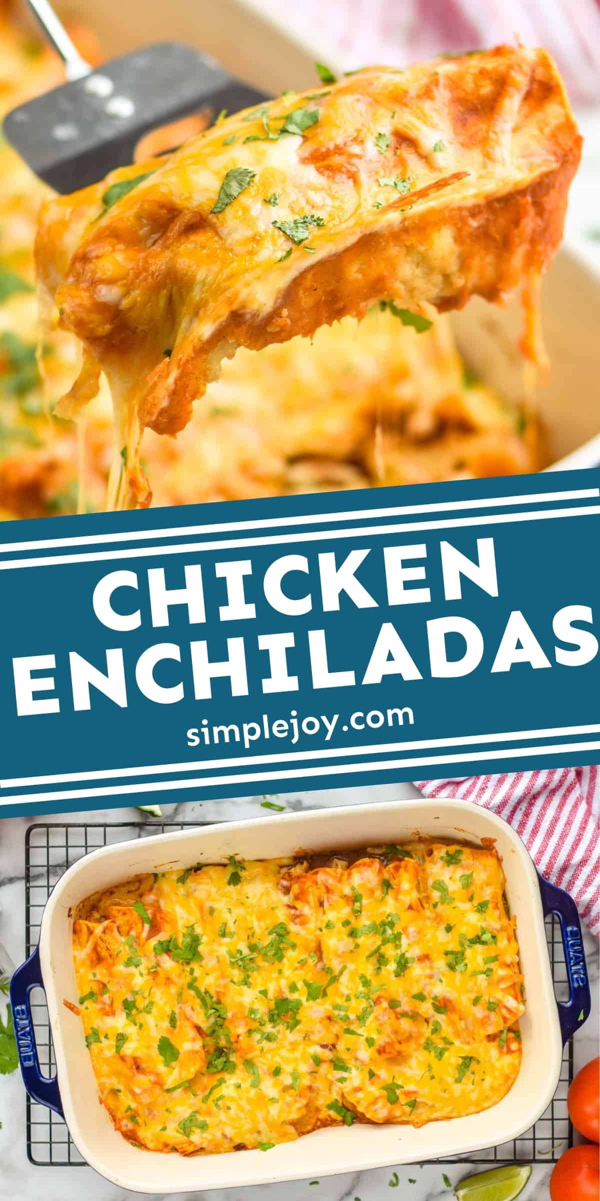 Chicken Enchilada Recipe - Simple Joy