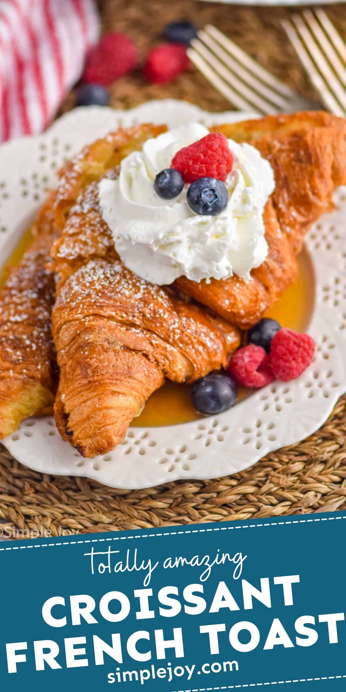 croissant-french-toast-bake-with-berries-striped-spatula