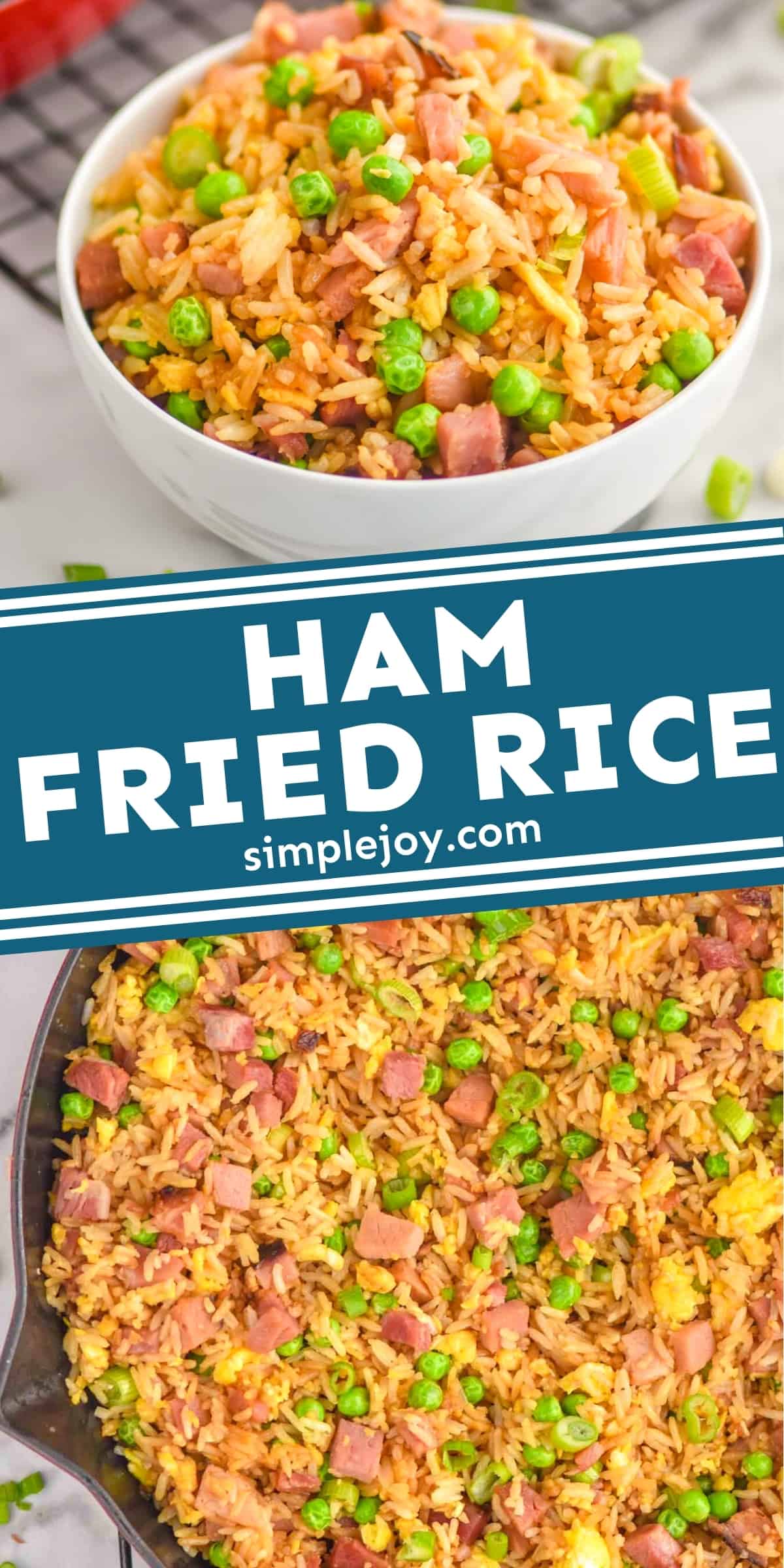 Ham Fried Rice - Simple Joy