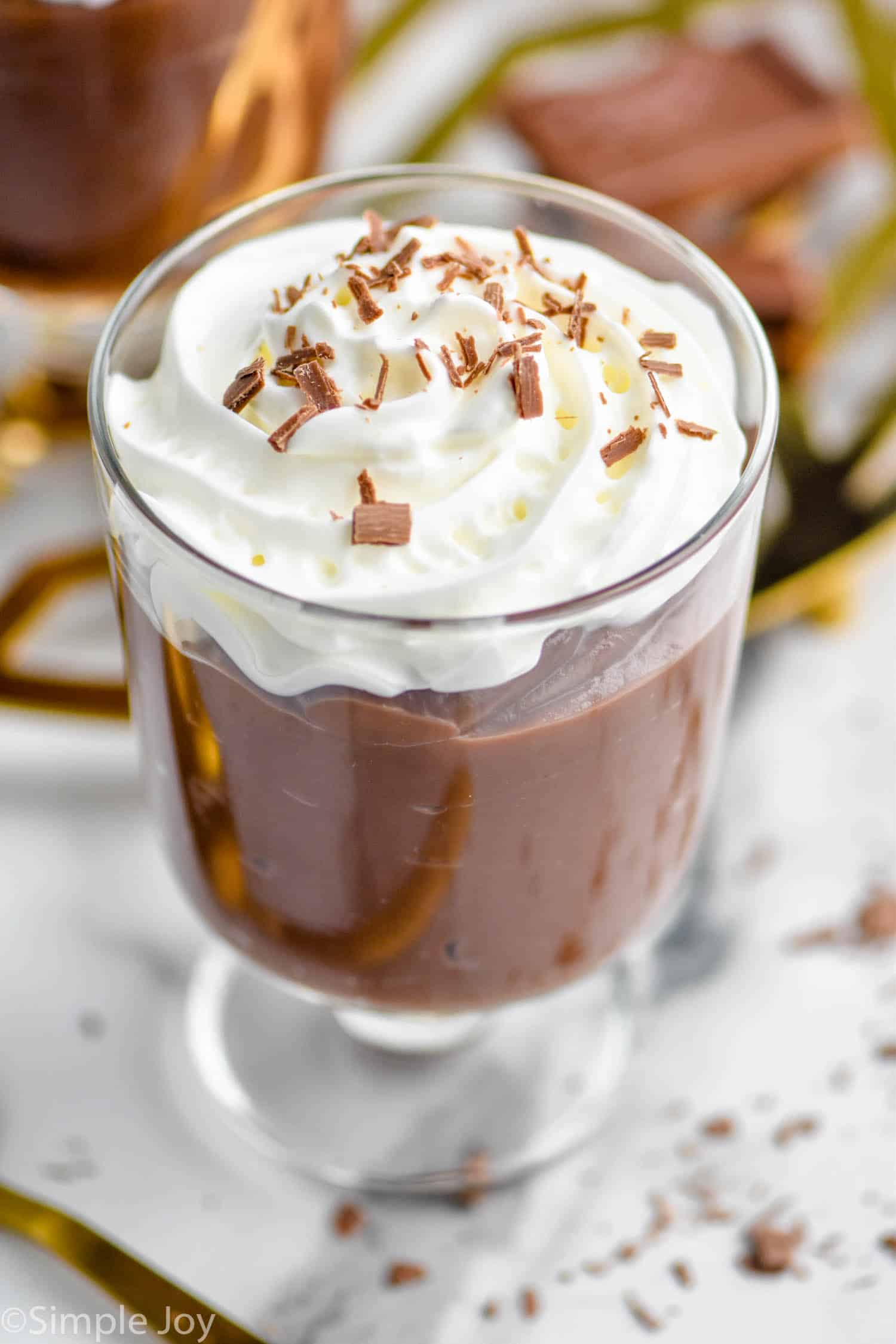 Chocolate Pudding - Simple Joy