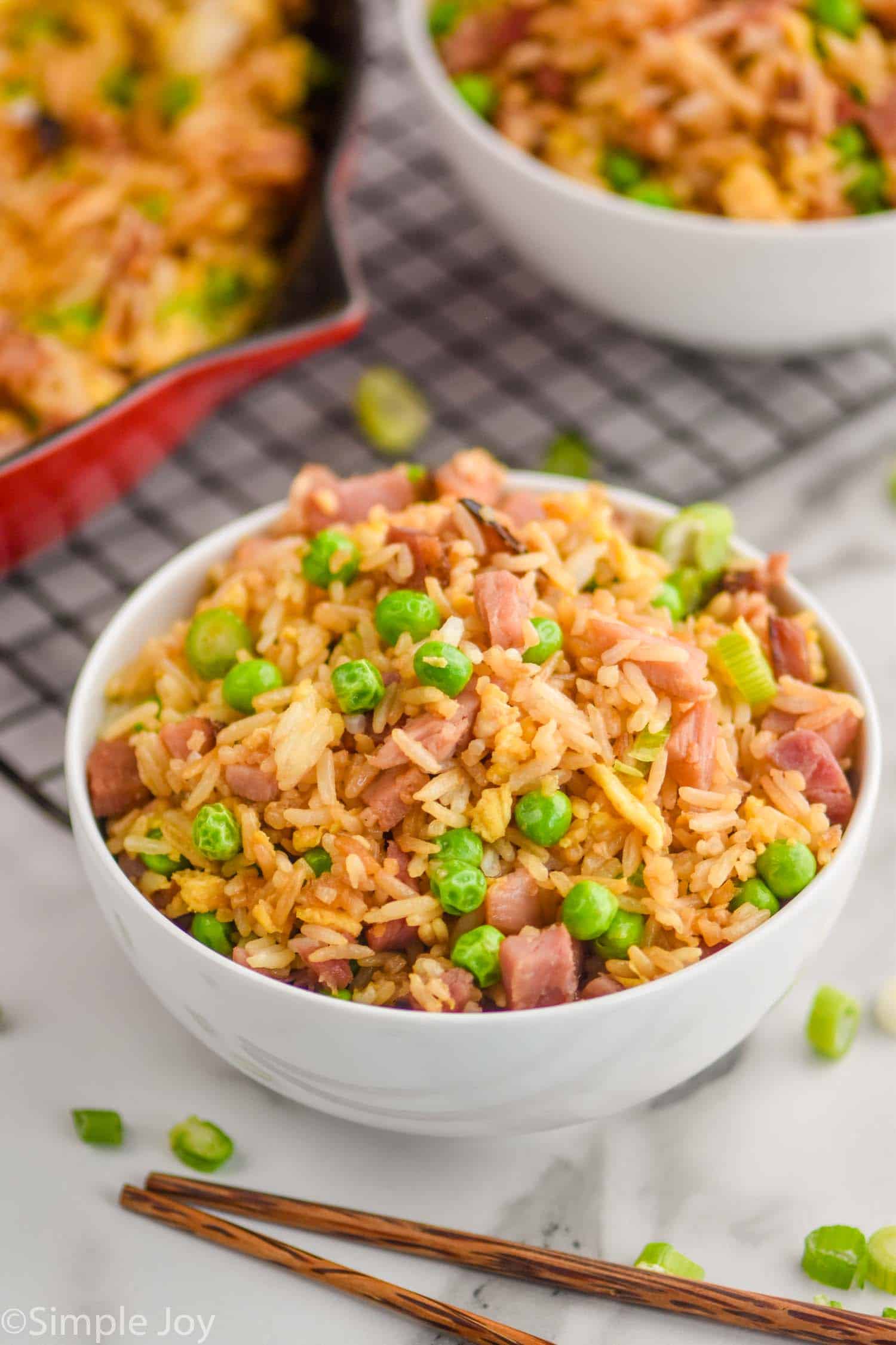 Ham Fried Rice - Simple Joy