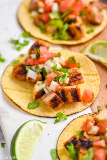 Chicken Street Tacos - Simple Joy