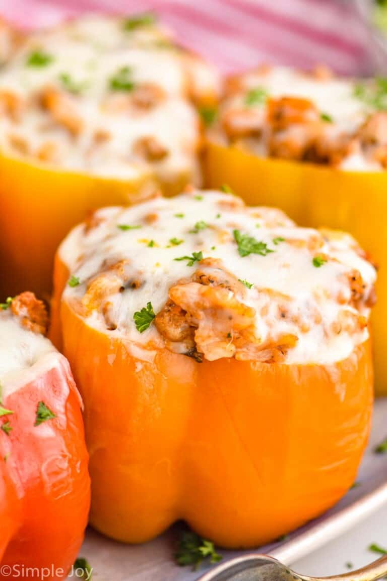 Crockpot Stuffed Peppers Simple Joy